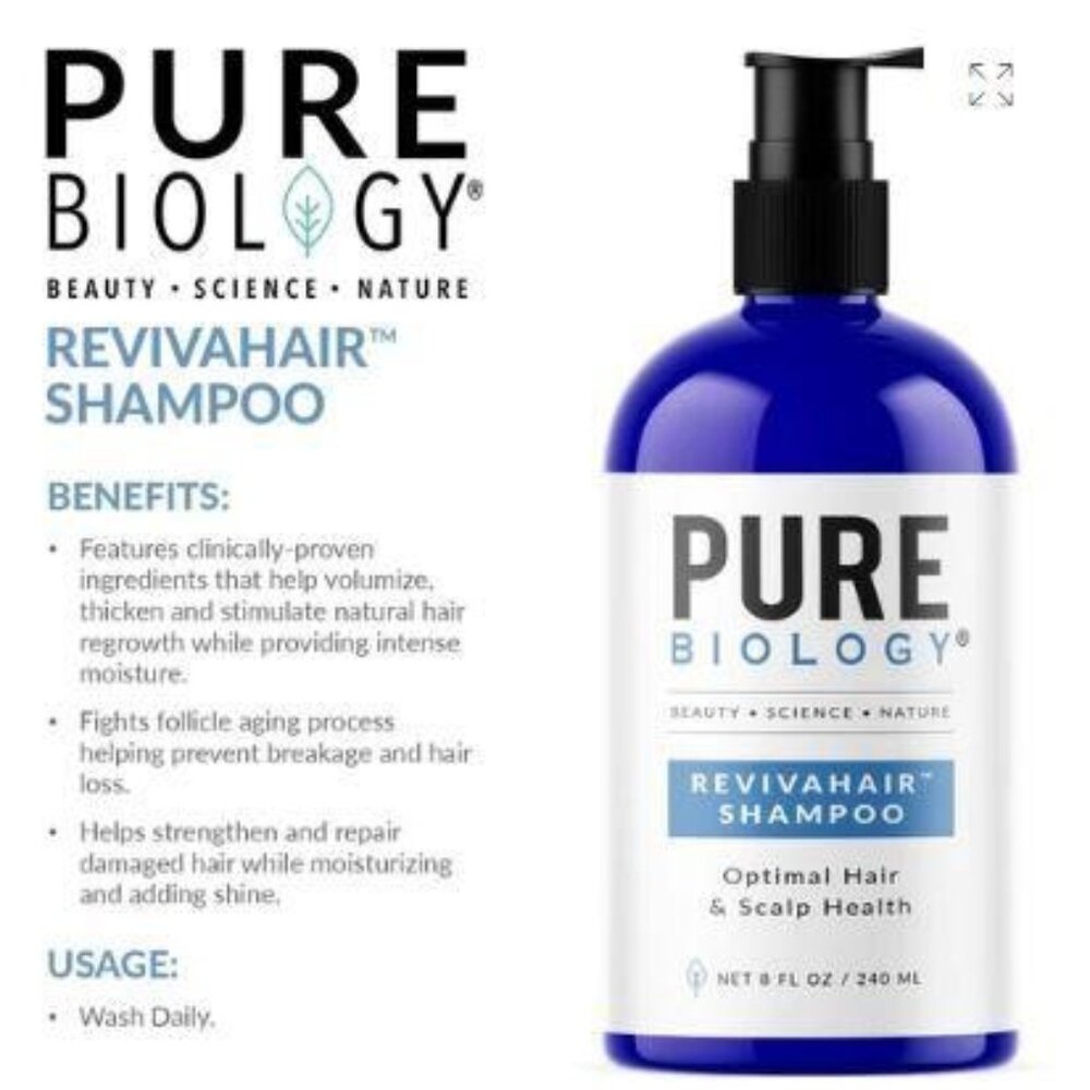 Pure Biology RevivaHair Shampoo